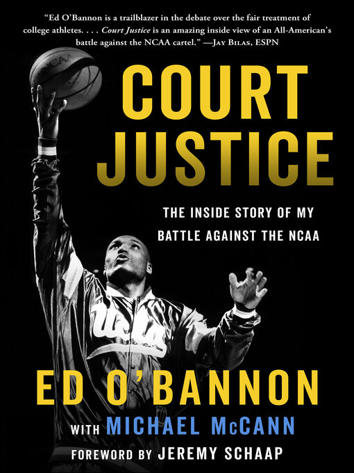 Title details for Court Justice by Ed O'Bannon - Available